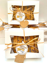 Load image into Gallery viewer, “NAKED” No-Topping BISCOTTI: Chocolate Chip, Double Chocolate, Lemon Poppy, Pumpkin Spice, Gingerbread