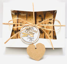 Load image into Gallery viewer, “NAKED” No-Topping BISCOTTI: Chocolate Chip, Double Chocolate, Lemon Poppy, Pumpkin Spice, Gingerbread