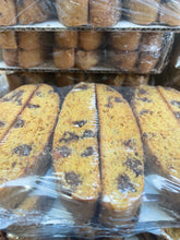 Load image into Gallery viewer, “NAKED” No-Topping BISCOTTI: Chocolate Chip, Double Chocolate, Lemon Poppy, Pumpkin Spice, Gingerbread
